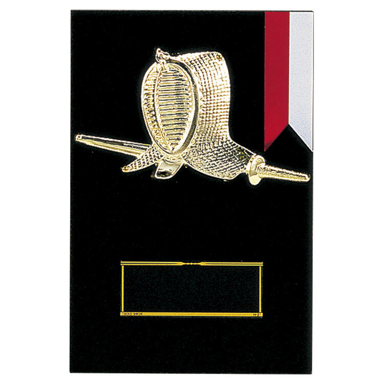 優勝楯　ポイントアップ開催中【文字彫刻代完全無料】K5130-D 剣道専用　優勝/大会賞品/卒業記念/卒団記念/サッカー/野球/ゴルフ/バスケットボール/陸上/バレーボール/テニス/ボウリング/柔道/剣道/空手/合唱大会/運動会/コンクール　表彰