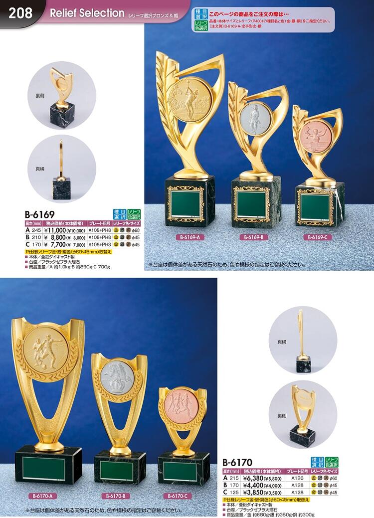 【文字彫刻代完全無料】卒業記念/卒団記念　最優秀選手賞　ブロンズ専門店　ポイントアップ開催中 B6031-C　レリーフ選択ブロンズ　優勝/大会賞品//サッカー/野球/ゴルフ/バスケットボール/陸上/バレーボール/テニス/ボウリング/柔道/剣道/空手/合唱大会/コンクール　表彰