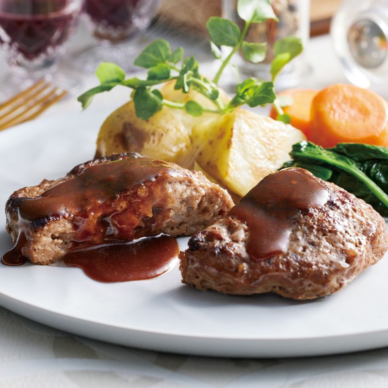 【送料無料】「JINBO MINAMI AOYAMA」焼き目つきハンバーグ 9個セット,神保シェフ監修,お歳暮,御歳暮,贈り物,プレゼント,高級グルメギフト