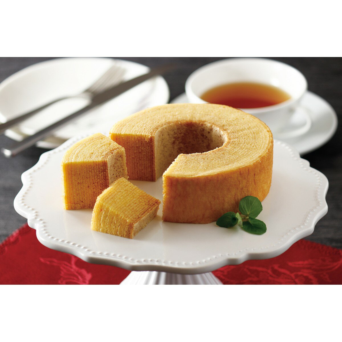 Rakuten - しっとりバウムクーヘン 送料無料 お取り寄せ スイーツ 手土産 差し入れ ちょっとしたプレゼント