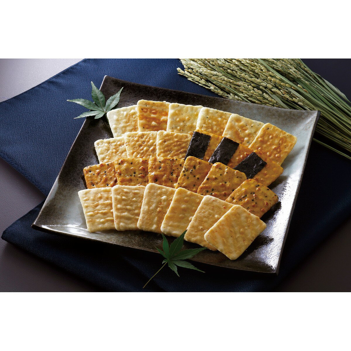 樂天商城 - うすば焼せんべい 送料無料 せんべい 5種 61枚 お菓子 お取り寄せ 手土産 差し入れ おすそわけ
