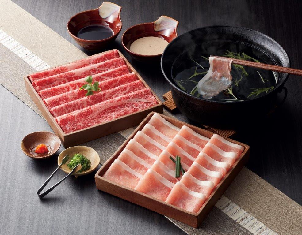 相模牛&相模豚 しゃぶしゃぶ肉食べくらべ【送料無料】しゃぶしゃぶ,MPP