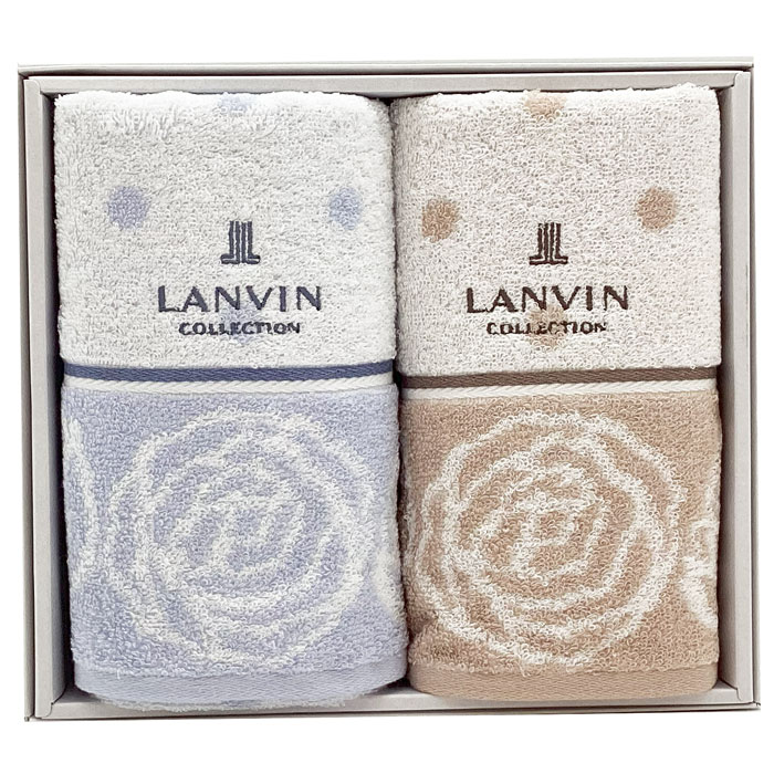 内容／フェイスタオル340×750mm×2 箱サイズ／250×220×50mmギフト対応