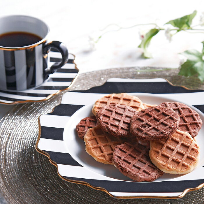 【選べる箱数（1～8箱）】スィートバスケットワッフルクッキー（W-EO）【送料込み価格】