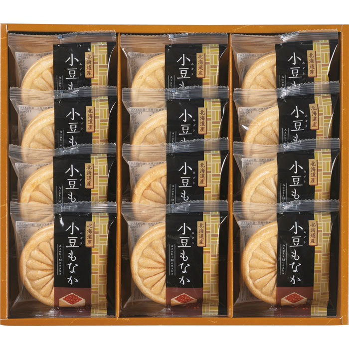 【選べる箱数（1～10箱）】風雅甘々 もなか詰合せ（1箱：12個入）（AZM-CO）【送料込み価格】