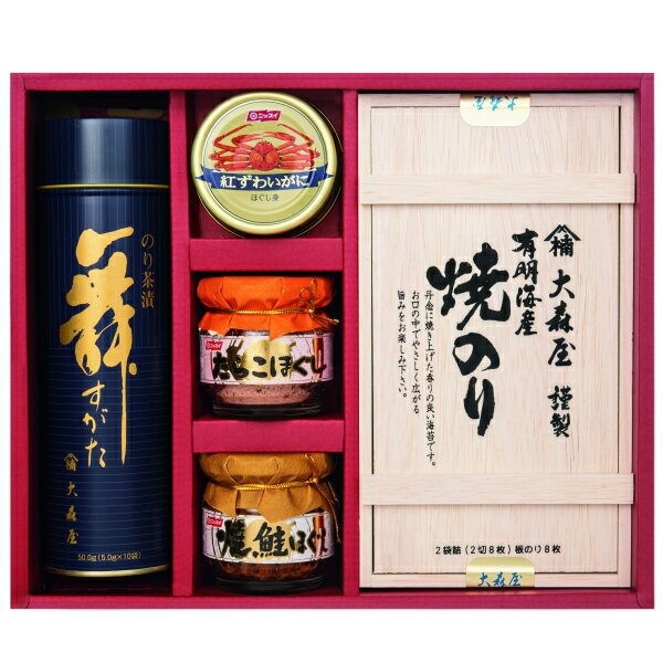 【選べる箱数(1~6箱)】大森屋海苔・瓶詰バラエティギフト(KYB-30N)【送料込み価格】