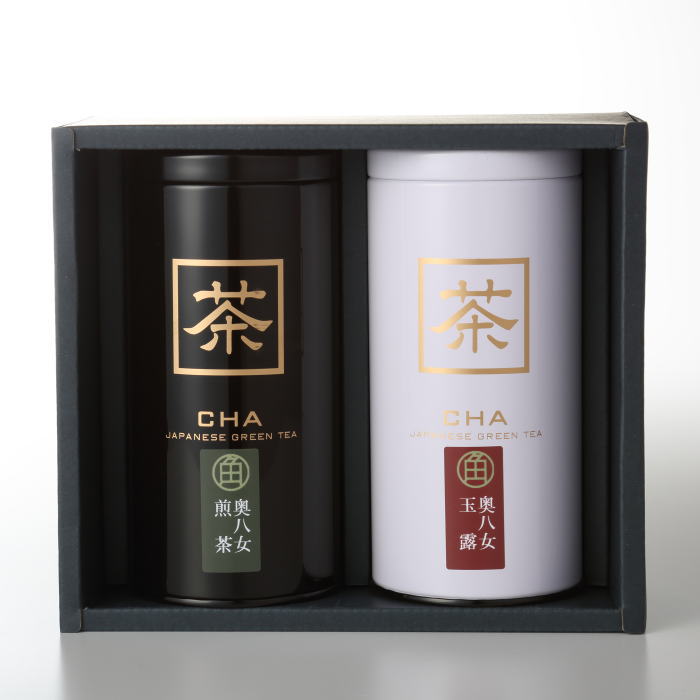 【選べる箱数（1～10箱）】生粋の奥八女茶玉露（160g）・煎茶（160g）（KD-80）角田製茶