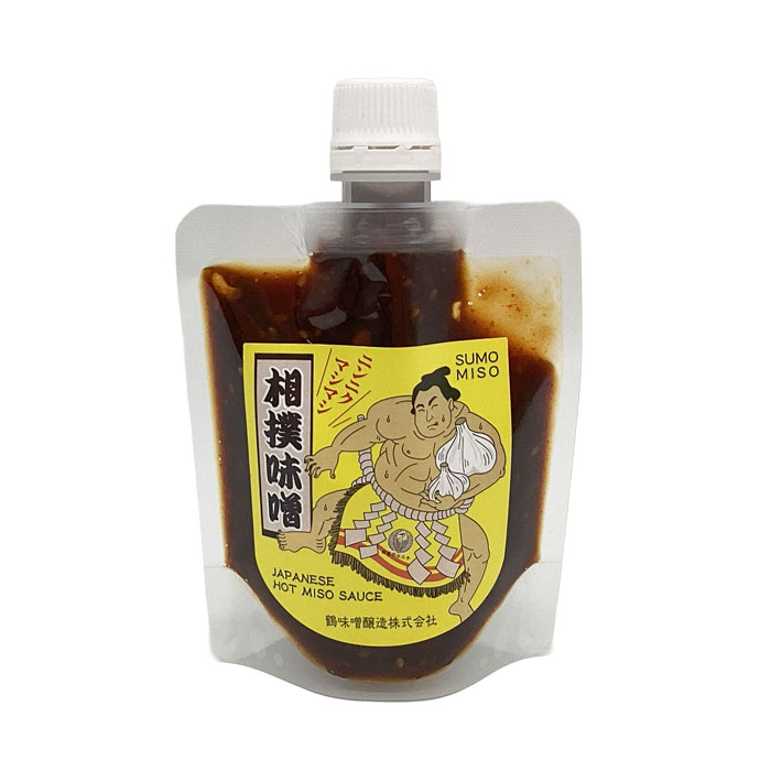 【選べる本数(1～10本)】ツル味噌ニンニクマシマシ相撲味噌150g スパウトタイプ【のし・包装不可】【送料込み価格】