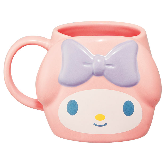 【選べる個数（1～10個）】サンリオキャラクターズ陶器ダイカットマグカップ＜マイメロディ＞（390ml）（CHMGD4）【送料込み価格】