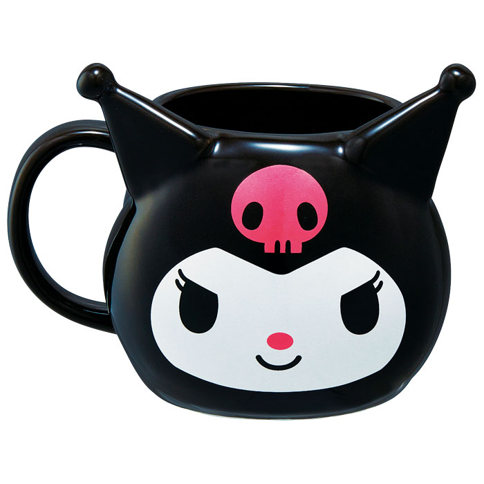 【選べる個数（1～10個）】サンリオキャラクターズ陶器ダイカットマグカップ＜クロミ＞（390ml）（CHMGD4）【送料込み価格】