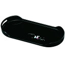 【選べる枚数(1〜10枚)】14.0コーヒートレー(W42cm)黒 蒔絵 夢うさぎユリア樹脂(26-22-4)【送料込み価格】