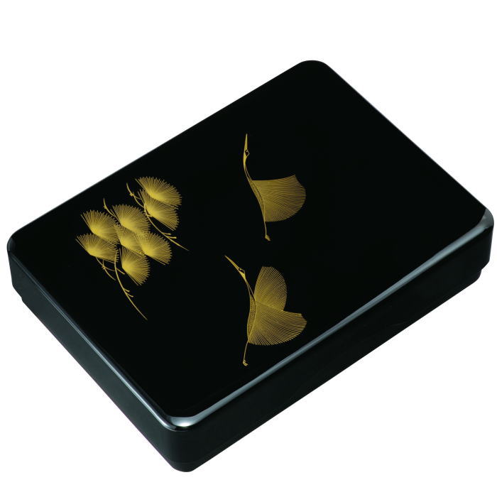 【選べる個数(1〜10個)】11.0加伏文庫黒 松葉鶴ユリア樹脂(27-44-8)【送料込み価格】