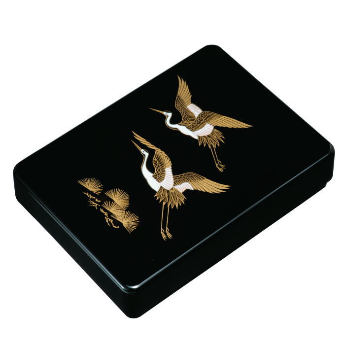 【選べる個数(1〜10個)】11.0加伏文庫黒 鶴ユリア樹脂(27-44-6)【送料込み価格】