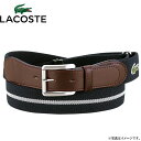 ラコステ 革ベルト メンズ LACOSTE（ラコステ）ベルト＜ネイビー＞（LB96470）【レターパック発送　送料込み価格】