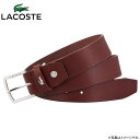 LACOSTE（ラコステ）　ベルト＜ダー