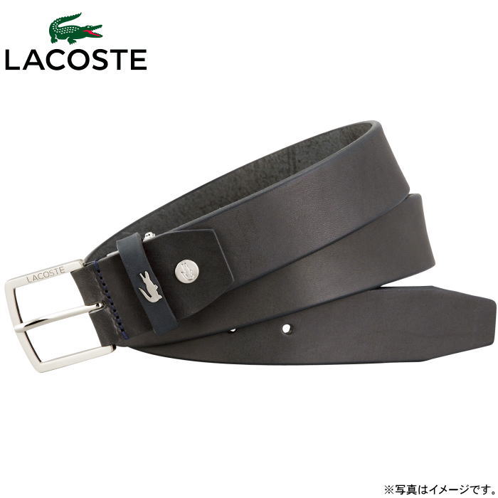 LACOSTE（ラコステ）　ベルト＜ネイビー＞（LB82580）【レターパック発送　送料込み価格】(4)