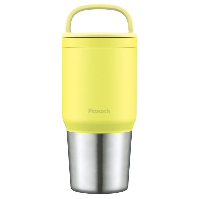Rakuten - ピーコックスクリューマグボトル600ml＜ライムイエロー＞【保温・保冷】（AEF-60YL）【送料込み価格】