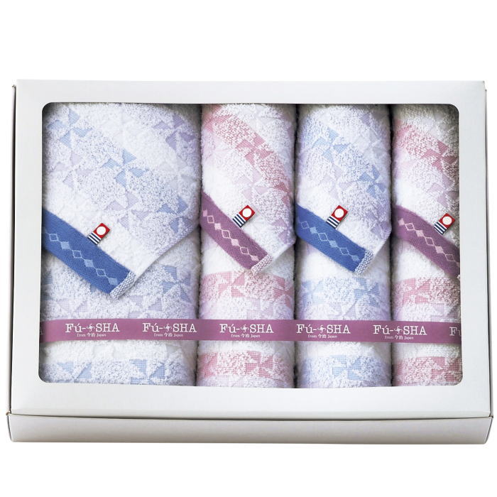 【選べる箱数（1～10箱）】Fu-SHA（風車）今治産タオルセット（FS-EZ）【今治タオル】（認定番号：第20..