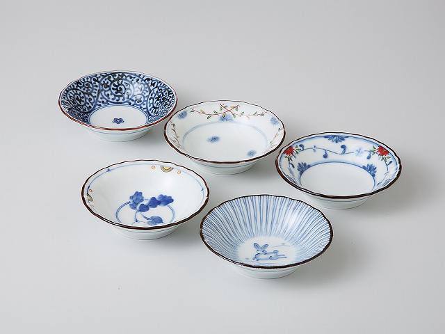 樂天商城 - 【選べる箱数（1～10箱）】染錦絵変り　小付揃(PRICE GIFT-31988)【送料無料】