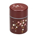 House Hold VOL.17茶器茶筒 溜 花さくら260ml 3個入(4512951099614)【※熨斗・包装対応不可】【メーカー直送】【送料込み価格】
