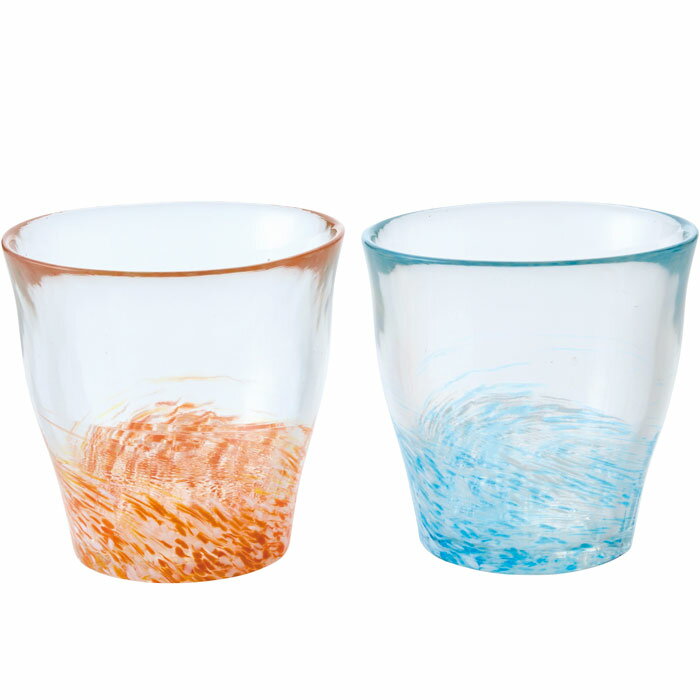 Rakuten - 【選べる箱数（1～10箱）】びーどろ館　ロックグラスペア（CB2-3003A）【送料込み価格】