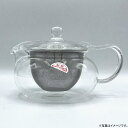 1個 商品サイズ／幅155×奥行118×高95mm 商品容量／450ml（満水時520ml） 商品重量／253g 材質／本体：耐熱ガラス、茶こし：ステンレス 日本茶、中国茶、紅茶やハーブティーとお茶の種類を問わず使えるデザインです。 【あす楽対応_九州】 【あす楽_年中無休】 【あす楽_土曜営業】 【あす楽_日曜営業】