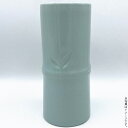 【数量限定:即日出荷】竹形青磁 8号寸胴花瓶1個 (019-B/LG)【送料込み価格】