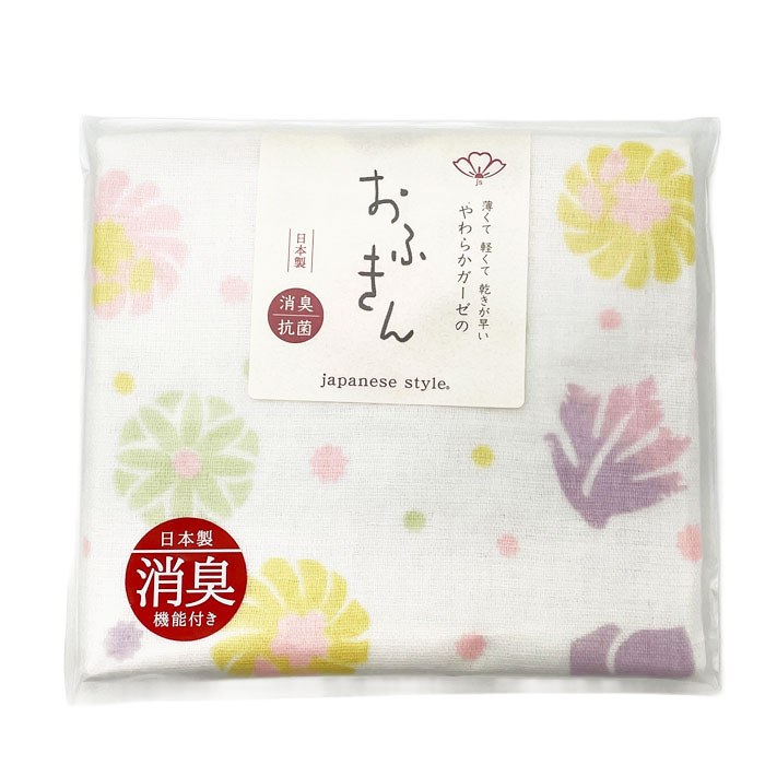 樂天商城 - 【即日出荷】やわらかガーゼのおふきん（ループ付き）＜ねりきり＞【日本製】（箱無し）(JSO-502)【メール便発送　送料込み価格】