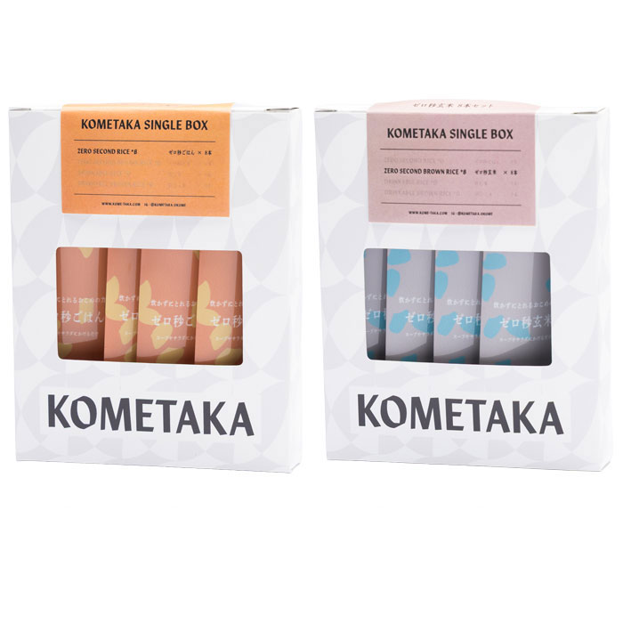樂天商城 - ゼロ秒ごはん 食べ比べギフト（白米・玄米）（KY-02）（製造：米貴）【産地直送】