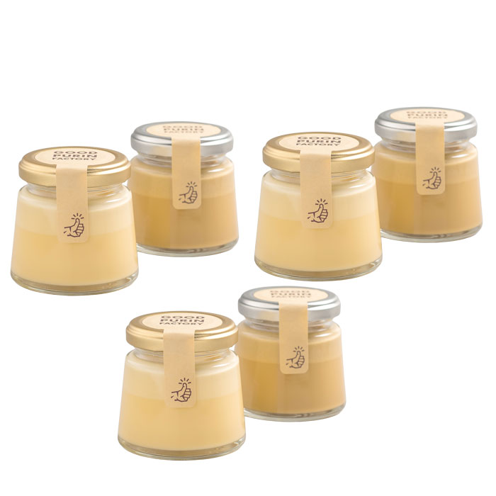 福岡県・濃厚ジーャジー牛乳プリン　6個（GP-01）（製造：GOOD PURIN FACTORY）【産地直送：冷凍】