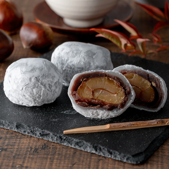 岐阜新杵堂 まるごと渋皮栗大福6個入（SMKD-C5）【メーカー直送】