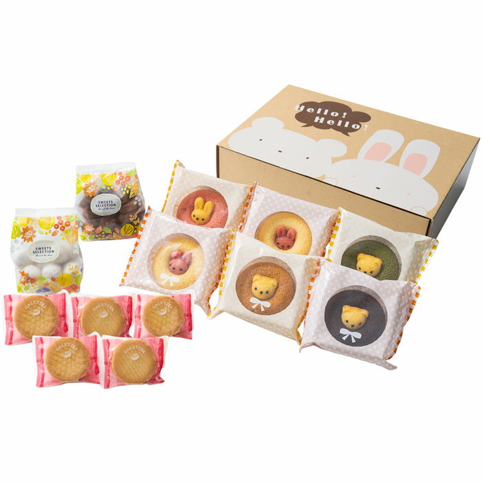 【選べる箱数（1～10箱）】アニマルドーナツ＆焼菓子セットB（ANE-02A）【送料込み価格】