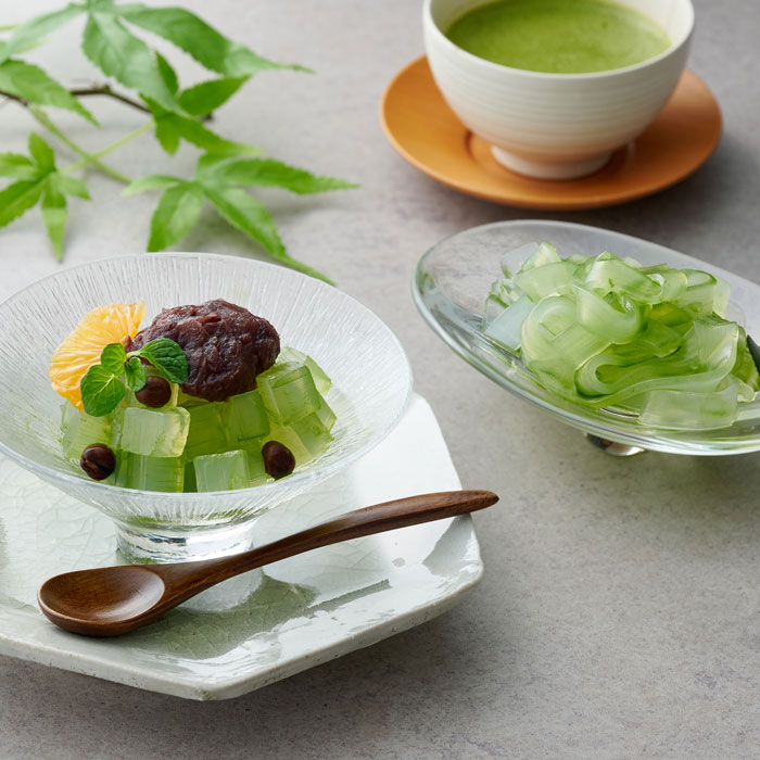 茶彩菓お茶屋のあんみつ・京くずきり「貴船」（91772）【メーカー直送】≪出荷期間:8/8まで≫
