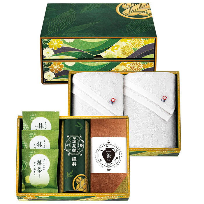 【選べる箱数（1～8箱）】源茶舗select宝乃菓 茶露の極み二段箱 C （HRMW-C）【送料込み価格】