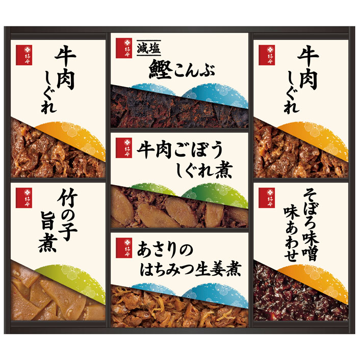 日式料理, 家常菜 - 【選べる箱数（1～5箱）】柿安本店料亭しぐれ煮詰合せ(HW50)【送料込み価格】