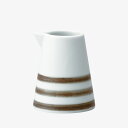 【選べる個数(1〜10個)】波佐見焼 essence of lifees creamer〈M:70ml〉ボーダーBN(13669)studio line【送料込...