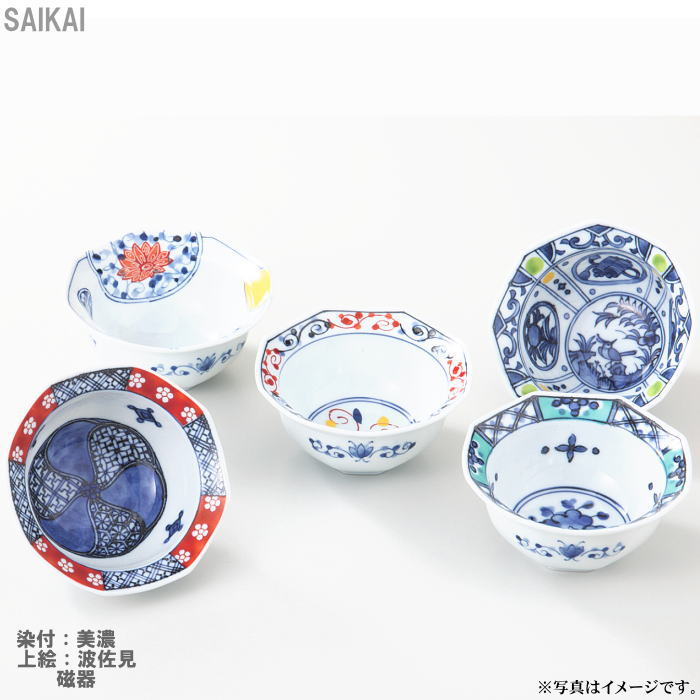 Rakuten - 【選べる箱数（1～10箱）】錦絵変り 八角小鉢揃(PRICE GIFT-19544)【送料無料】