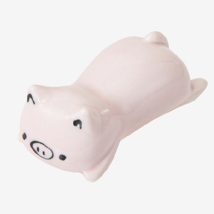 【選べる個数（1～10個）】petit レスト　ピッグ　箸置(20798)【送料込み価格】