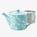【選べる個数(1〜10個)】波佐見焼マリア SSポット EG(400ml)1個スーパー・ステンレス茶こし(24726)【送料込み価格】