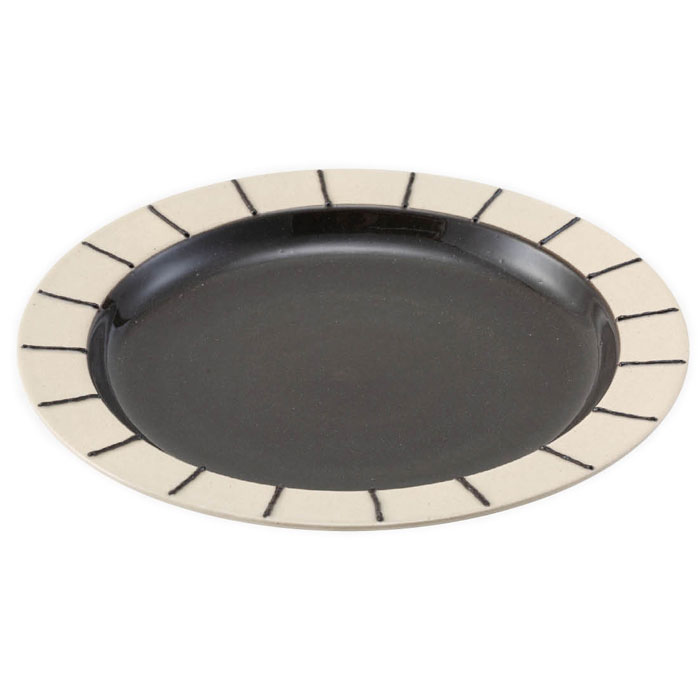 樂天商城 - 【選べる枚数（1～10枚）】エンゴーベ　8寸リムBK（φ24cm）（25241）【送料込み価格】