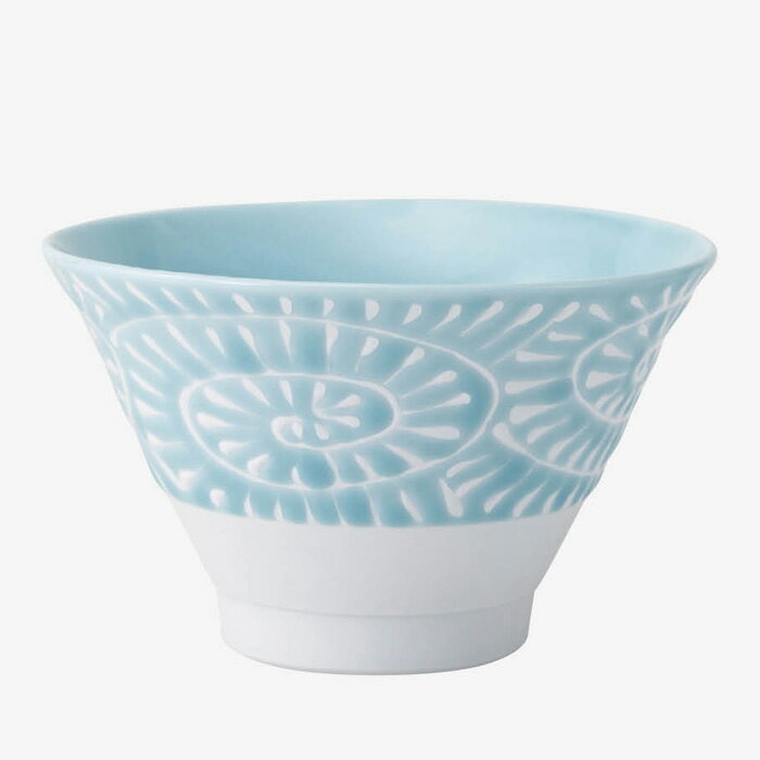 【選べる箱数（1～10箱）】翔芳窯NOMO 568碗　アクア（250ml）FUJIYAMA　Ver(25286）【送料込み価格】