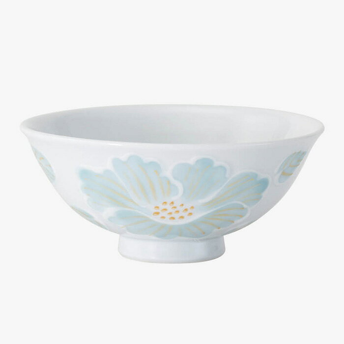 Rakuten - 【選べる個数（1～10個）】釉花 茶碗（水色）　（200ml）(25414）【送料込み価格】