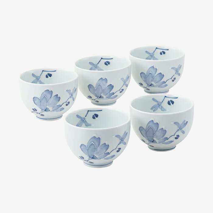 【選べる箱数（1～10箱）】中善辻が花　仙茶揃（湯呑5個入）木箱入り（25611）【送料込み価格】