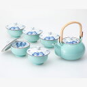 【選べる箱数(1~8箱)】波佐見焼掛分ぶどうM蓋付茶器揃(31074)【送料込み価格】