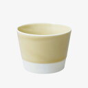 【選べる個数(1〜10個)】波佐見焼 essence of lifees cup〈S:160ml〉黄磁釉 (45372)studio line【送料込み価格】