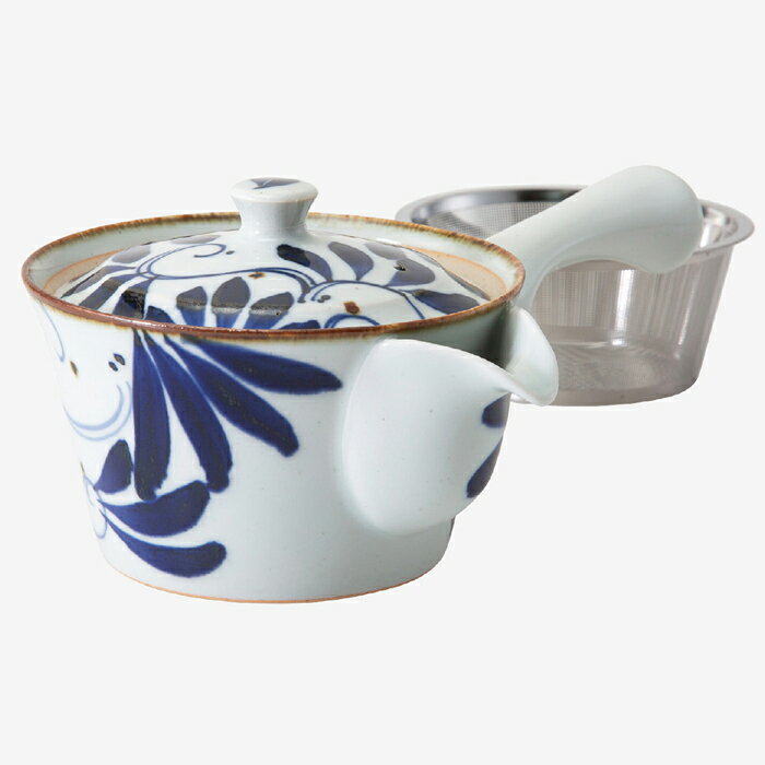 【即日出荷】翔芳窯Karakusa　SS急須（275ml）急須　1個（トムソン箱）スーパーステンレス茶こし(18373)【送料込み価格】