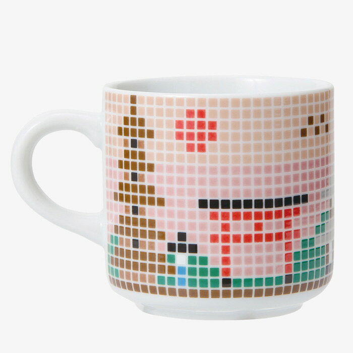 Rakuten - 【選べる個数（1～10個）】京都　タイルマグ 小赤（225ml）（17506）The Porcelains【送料込み価格】