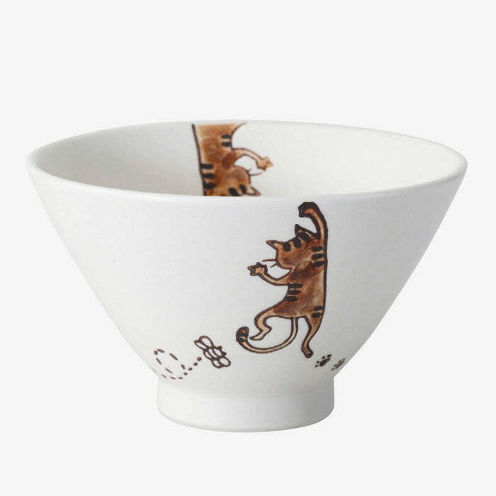 【選べる個数（1～10個）】neko Rボウル　茶（250ml）（25439）【送料込み価格】