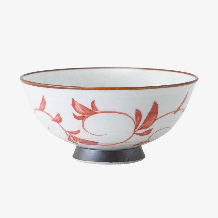 樂天商城 - 【選べる個数（1～10個）】渕錆唐草 飯碗（中・赤）（250ml）（73764）クラシノウツワ【送料込み価格】