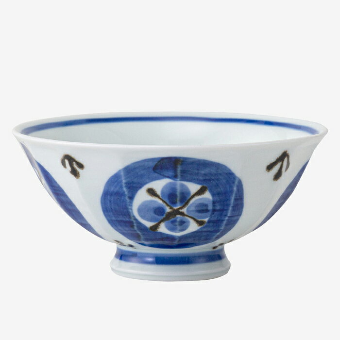 樂天商城 - 【選べる個数（1～10個）】丸格子　面取 軽量飯碗（大・青）（300ml）（74228）クラシノウツワ【送料込み価格】